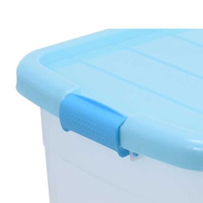 China 15L Viable Waterproof Heavy Duty Plastic Storage Boxes Toy Box Storage Underbed Home with Lids for sale