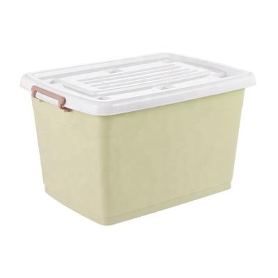 China Viable Hot Sales 49L Christmas Ornament Folding Organizer Storage Boxes Cases With Lid for sale