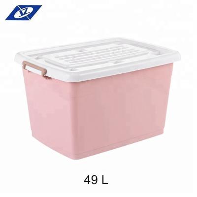 China Customized Modern Multifunctional Plastic Viable Large Toy Outdoor Storage Box for sale