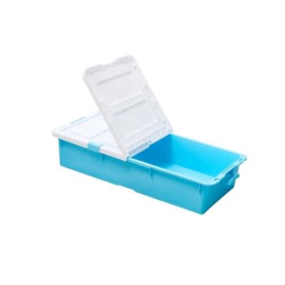 China Large Sustainable Plastic Multi Function Storage Box Home Storage Box For Kids Clothes for sale