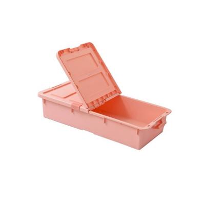 China Sustainable Multifunction PP Material Plastic Storage Box Container With Lid for sale