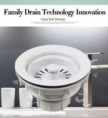 China Strainer More Convenience Accessories 1.5 Inch Plastic Kitchen Sink Drain Kit Basket Strainer for sale