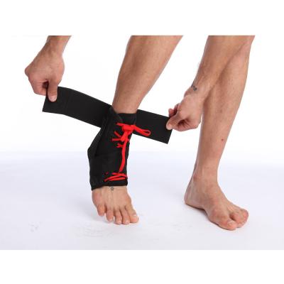 China Protective Factory Logo Sports Orthopedic Foot Splint Increase Adjustable Brace Neoprene Compression Ankle Support for sale