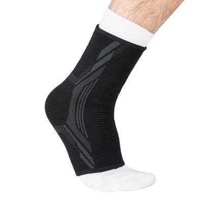 China High Compression Customized Adjustable Sprained Ankle Support Brace Wrap Relief Pain For Ankle for sale