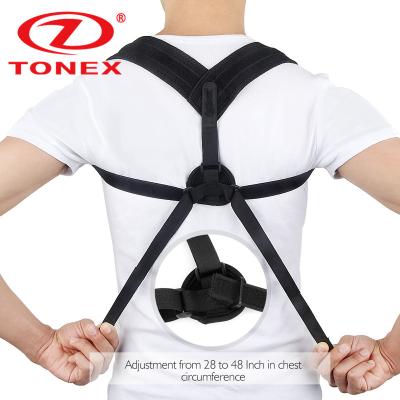 China Adjustable Posture Corrector Back Shoulder Brace Belt Men Women Women Breathable.posture Corrector Support for sale