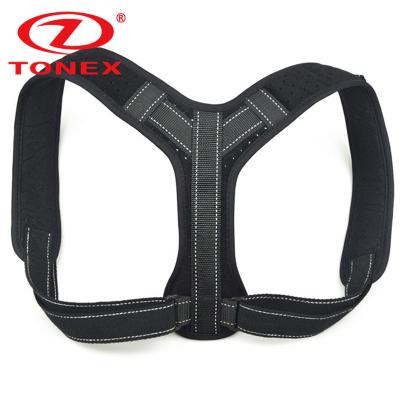 China Adjustable Breathable.posture corrector Back Shoulder Brace belt men postura corrector women for sale