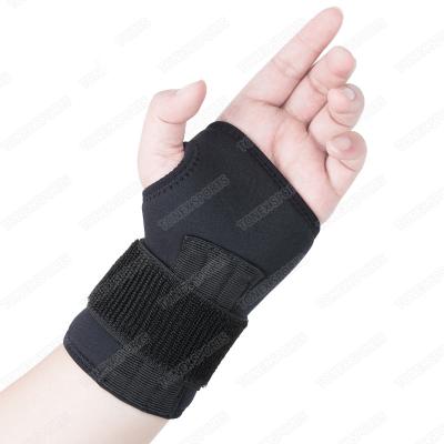 China Comfortable Quality Customized Carpal Tunnel Logo Elastic Waterproof Neoprene Wrist Support for sale