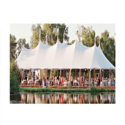 China Event Factory Directly Supply Large Outdoor Orange Color Party Tent Wedding Tent for sale