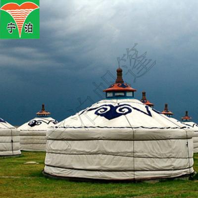 China Wholesale high quality home made feature gold hat yurt tent UV-resistant luxury for sale for sale