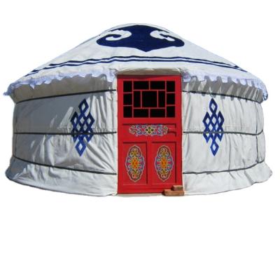 China UV-resistant 5m yurt tent for 5 person tent type Mongolian Yurt for sale