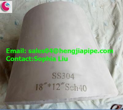 China WELDED CONCENTRIC REDUCER SS304 SCH40 for sale