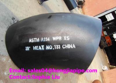 China CHINA 28'' welded XS elbow CS ASTM A234 WPB for sale