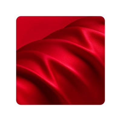 China 100% Breathable Silk Fabric 19mm Mulberry Silk/Charmeuse Satin For Pillow Case No.01 Silk Red Color for sale