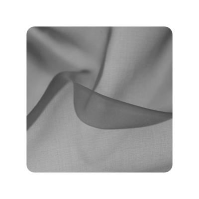 China Breathable Solid Color 5mm Organza 100% Pure Silk Fabric For Dress Fancy Costume Decorations Coffee Silver Gray Colors for sale