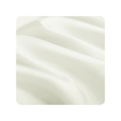 China 100% Natural Pure Breathable 12mm White Silk Habotai Fabric For Hand Dyeing 114cm Width for sale