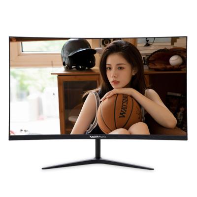 China IPS Panel Type 12v DC Curved Computer Monitor 27 Inch Full HD 1080p Widescreen for sale