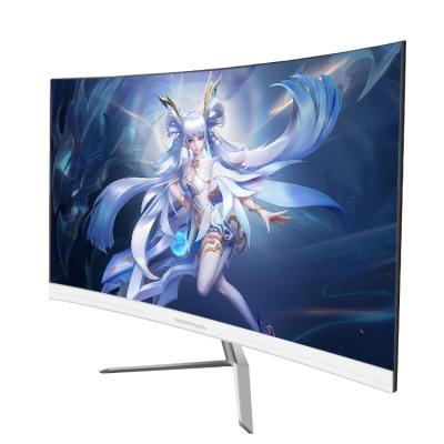 China 144HZ 24 Inch IPS Curved Computer Monitor High Refresh Rate With VGA SPK Connector for sale