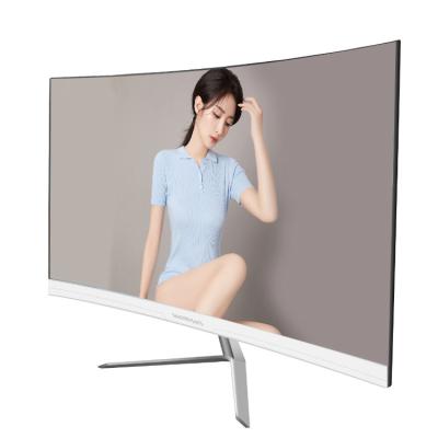 China Desktop Curved Computer Monitor 144Hz 24 Inch Gaming Monitor For Internet Cafes for sale