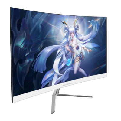 China Super Thin Slim Desktop LED LCD Curved Screen Monitor 32'' Full HD With Speaker for sale