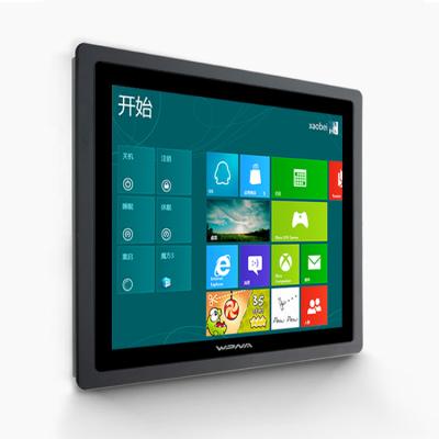 China 17 inch Industrial Touch Screen Panel Mini PC Enclosed Die-Cast Fanless All in One PC for sale