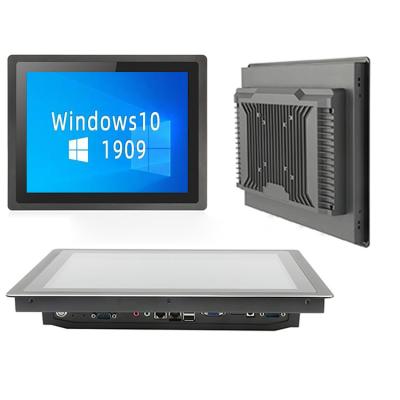 China 12.1 inch All-in-One PC Case met Advantech Industrial Computer en Mini PC J1900 Te koop