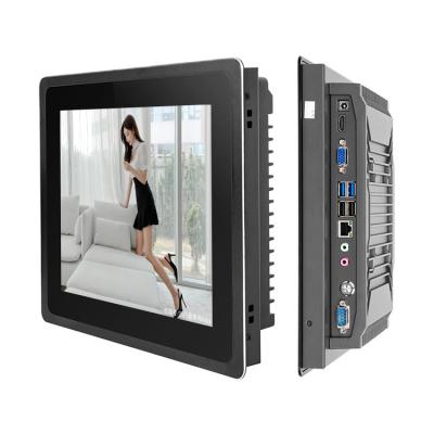 China Wall Mounted Industrial Computer Sunlight Readable 15.6 Inch Touch Screen All In One Pc for sale