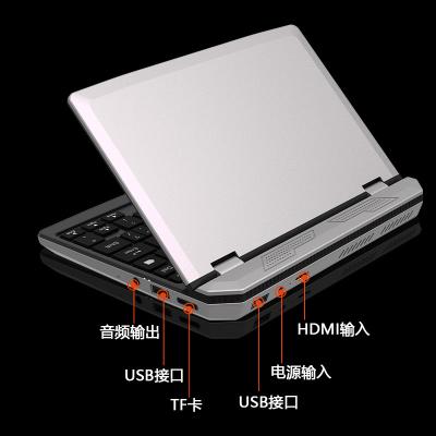 China Factory price A7 Wholesale Brand New Win 11 Hand Computer Quad Core Cpu 256Gb 512Gb 1Tb Ssd Gaming Portable Pc Mini 7 Inch Touch Screen Notebook for sale