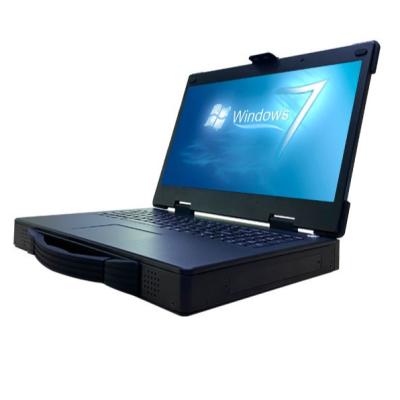 China Factory price 15.6 Inch LED with 1366*768 Resolution Industrial Upward Portable Computer Aluminum-Magnesium Alloy Chassis Rugged Notebook for sale