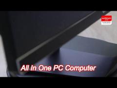 school office desktop computer 27 inch core i7 all-in-one gaming pc with built-in table