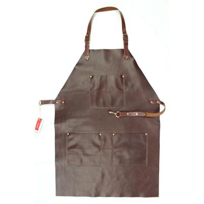 China 100% Eco-Friendly BBQ Aprons Customized LOGO Butcher Work Apron for sale