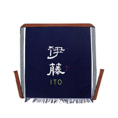 China 100% Eco-Friendly KEFEI Work Aprons For Waterproof Custom Printed With Logo Oilproof No-Wash Kitchen Cooking BBQ Chef Bartender Apron for sale