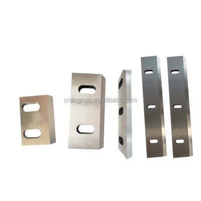 China PVC Grinder Factory Quality Assurance Blade Metal Rectangle Steel Grinder Blade for sale