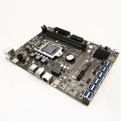 China 12 Graphics Card B250C Desktop Hot Selling Desktop Motherboard With B250 PCH Chipset Mainboard for sale