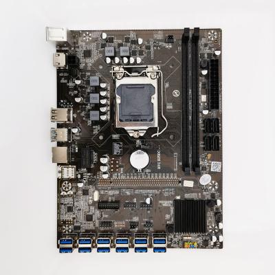 China Graphics Cards B250C Desktop Motherboard Desktop 12 PCIE Main Board GPU V1.0 12P 1X With Intel B250 B250C PCH Chipset for sale