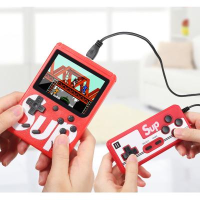 China 400 in 1Retro Mini Handheld Game Console 1020mAh Battery 3.0 Inch Color LCD Kids Portable Color Game Player Built-in 400 Games 3.0