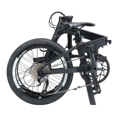 China KABON Carbon Fiber Folding Hydraulic Adult Bike Lightweight 20 Speed ​​Disc Brake Lightweight 20 Speed ​​9 Inch for sale