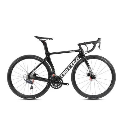 China Hot sale 700C full carbon fiber carbon road bike 105 R7000-22S carbon wheelset bicycle with V/C brake for sale