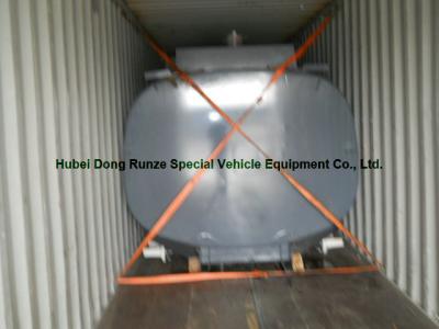 China High Strength 17500L Hcl Cargo Hydrochloric Acid Tank For Chemical Truck Body for sale