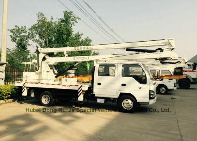 China ISUZU Aerial Platform Truck 14m -16m 360 Degree Turning To Left / Right Side for sale