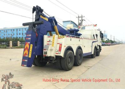 China Beiben Heavy Duty Rotator Wrecker Tow Truck , 30-40 Ton Heavy Wrecker Trucks for sale