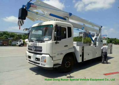 China King Run 22m Truck Mounted Bucket Lift Aerial Work Platform LHD / RHD EURO 3 for sale