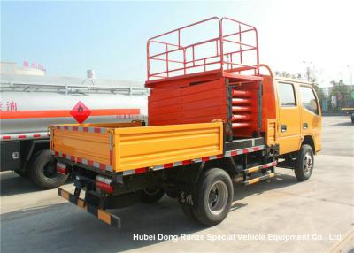 China Dongfeng 8-10M Man Lift Boom Truck For High Operation LHD / RHD EURO 3 for sale