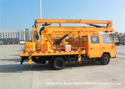 China JMC 14-16m 4x2 Double Cabin Aerial Platform Truck For High Operation Working for sale