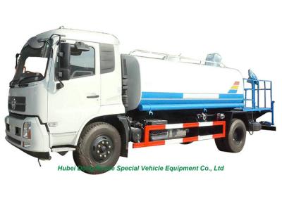 Chine camion 12000L de réservoir d'eau propre de la route 4X2 avec l'arroseuse de pompe à eau pour la livraison et le jet de l'eau à vendre