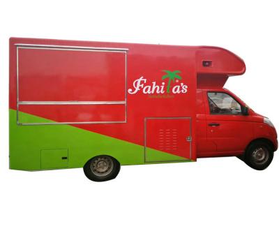 Cina Camion di cucina mobile della benzina impressionante, tipo mobile di Van Gasoline Fuel degli alimenti a rapida preparazione in vendita