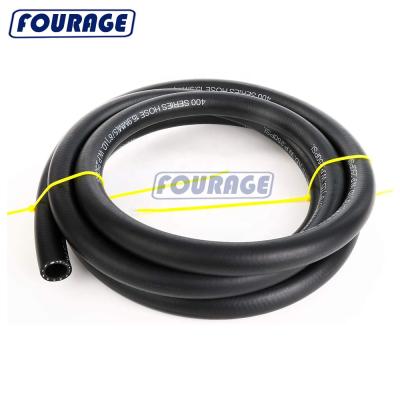 China Suit 400 & 510 Series Hose Ends High Performance Non-Conductive Gasoline Engine Coating Hose For Methanol E85 NBR Fuel System Push On Rubber Hose for sale