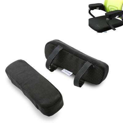 China Modern Universal Ergonomic Soft Washable Car Office Chair Armrest Cushion Arm Rest Pads for sale