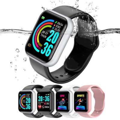 China Y68 Wristband Blood Pressure Heart Rate D20 Men Women Smartwatch Sports Smartwatch Waterproof Fitness Tracker Touch Screen for sale