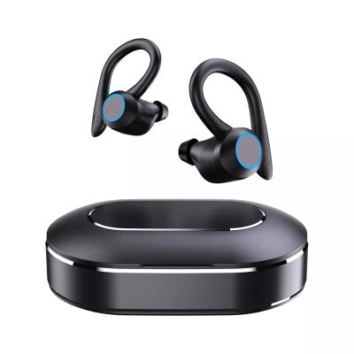 China In-Ear TWS Wireless Headphones Sport Earbuds Bass Ear Hooks ANC Noise Canceling Headphones HD HiFi Headset for sale