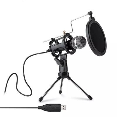 China Professional USB Microphone Mic Handheld Wired Dynamic Stage Vocal Microphone for sale